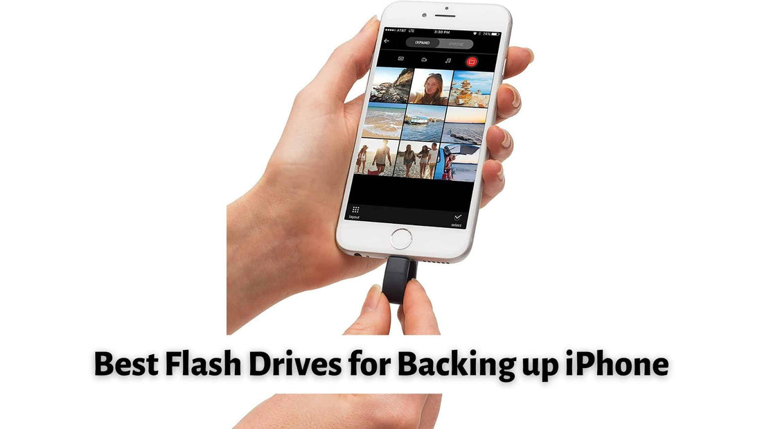 10 Best Flash Drives for Backing up iPhone in 2024 | Top USB-C Flash Drives for iPhone 15 and Earlier