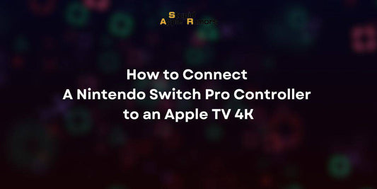 How to Connect A Nintendo Switch Pro Controller to an Apple TV 4K