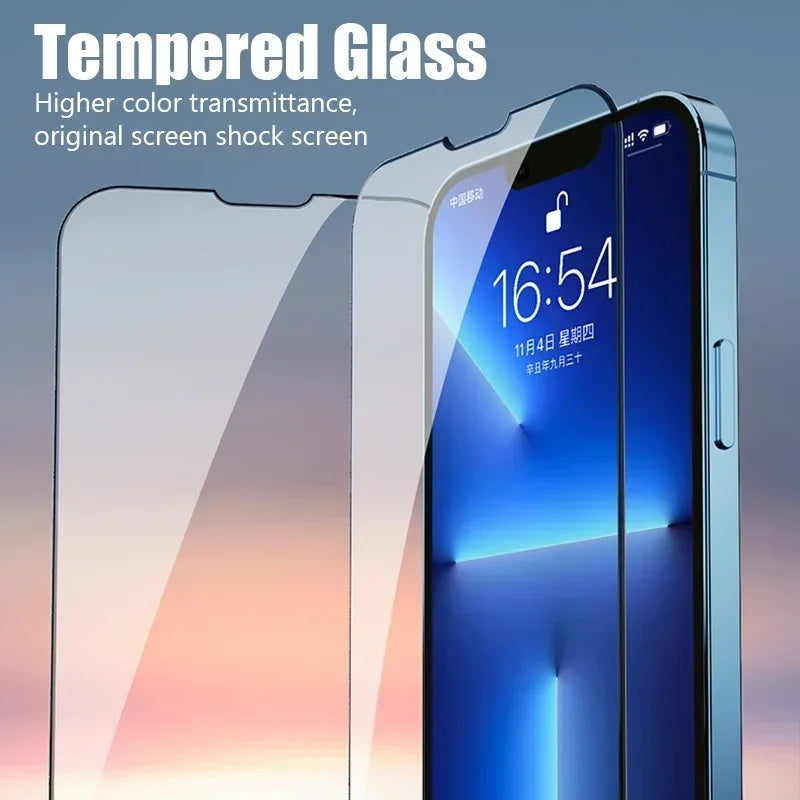 4-Pack Full Cover Tempered Glass Protector