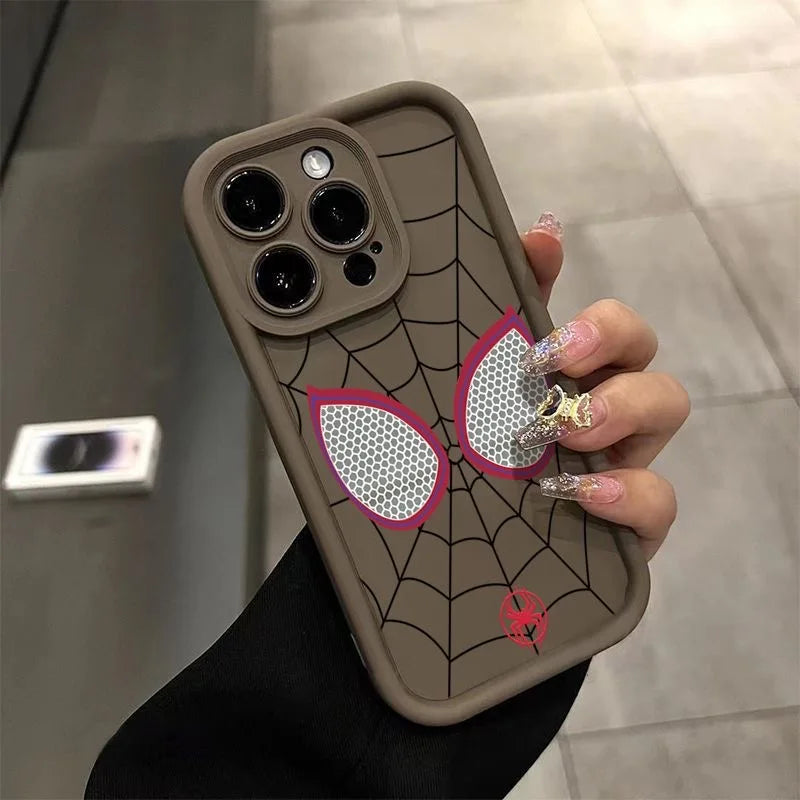 Spider-Man Black TPU iPhone Case