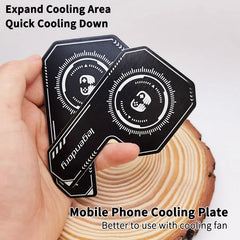 Cell Phone Cooling Radiator Sticker