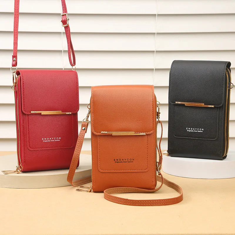 Touch Screen Cell Phone Crossbody Bag