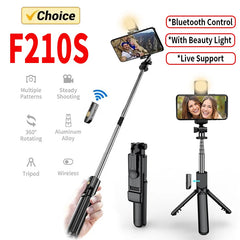 Extendable Selfie Stick Tripod with Remote