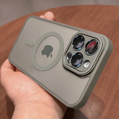 MagSafe Matte Armor Shockproof iPhone Case