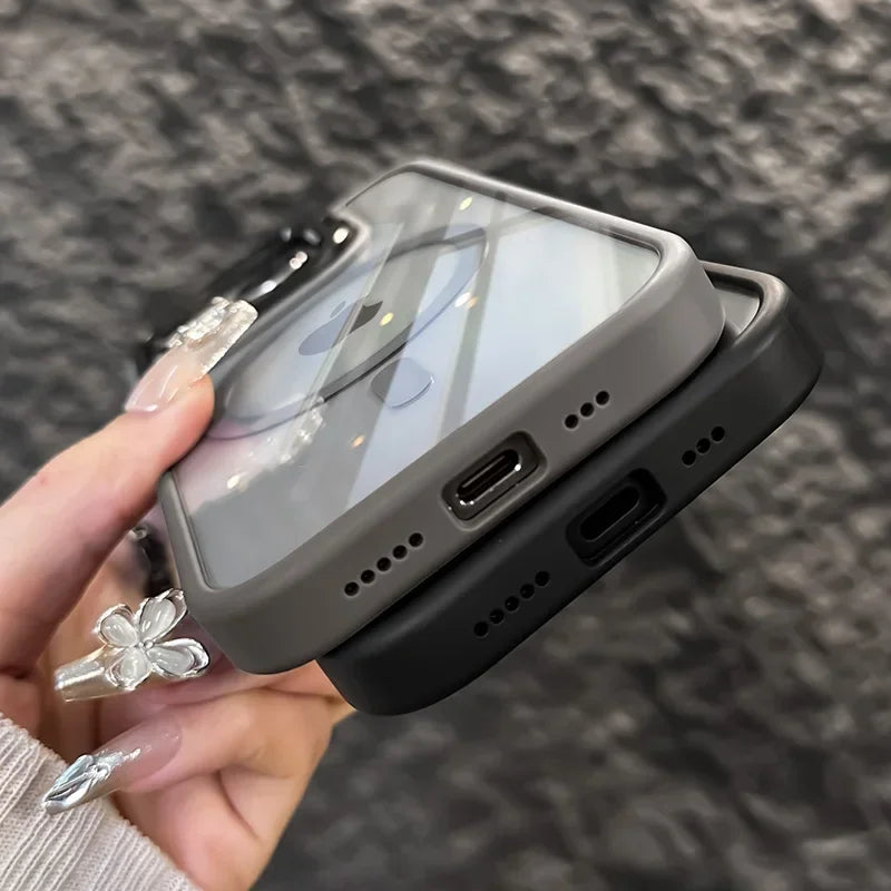 Luxury Magnetic Shockproof MagSafe iPhone Case