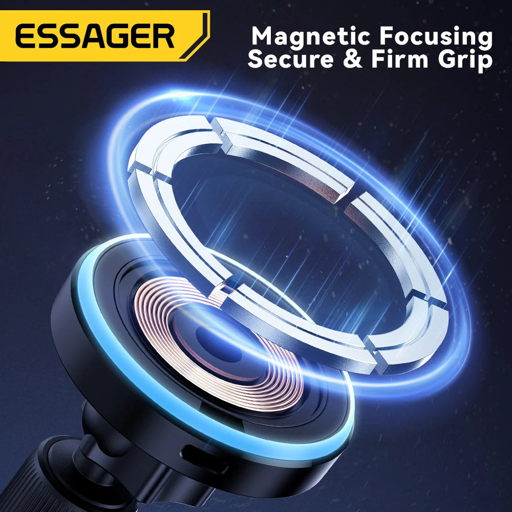 15W Magnetic Car Phone Charger