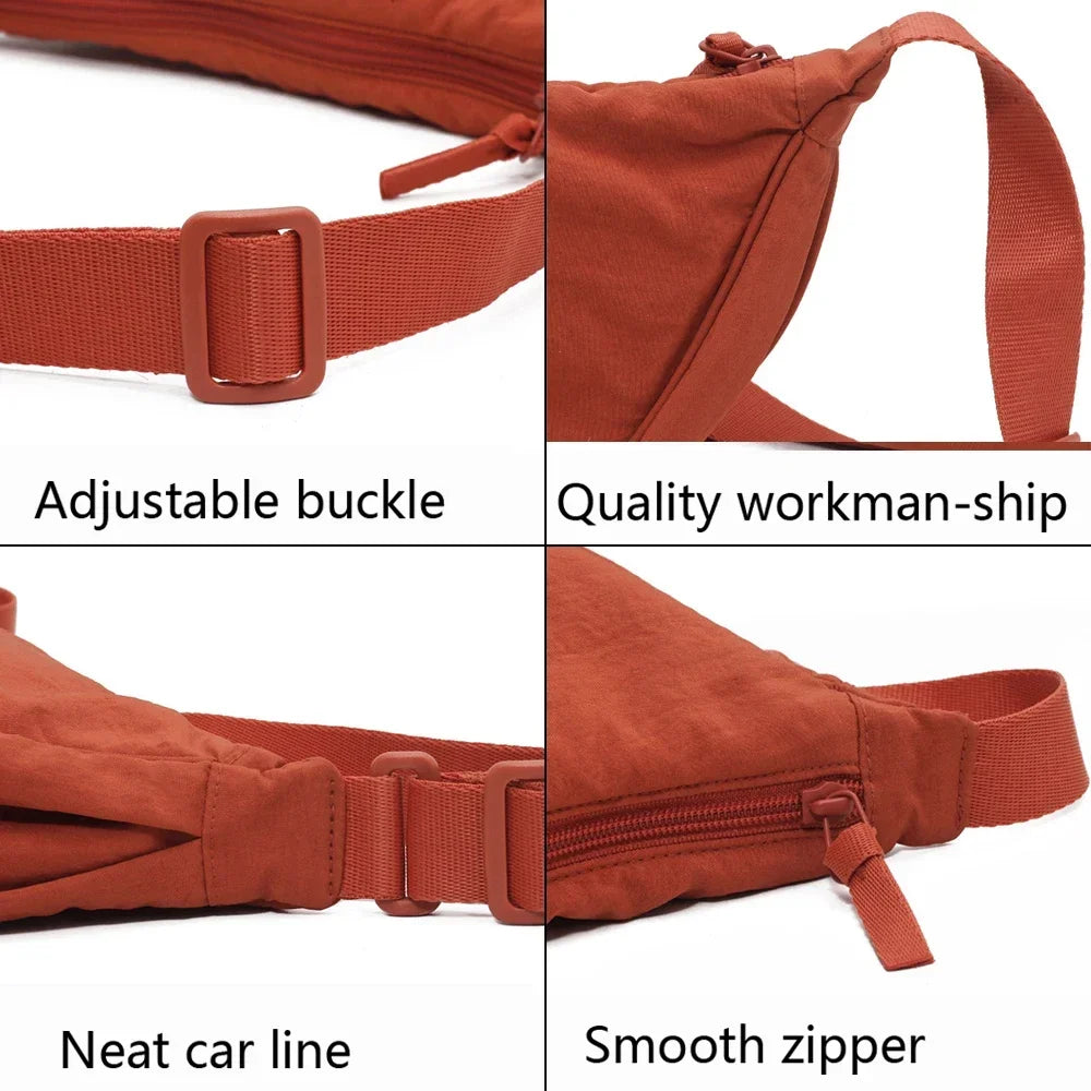 Large Capacity Nylon Crossbody Bag