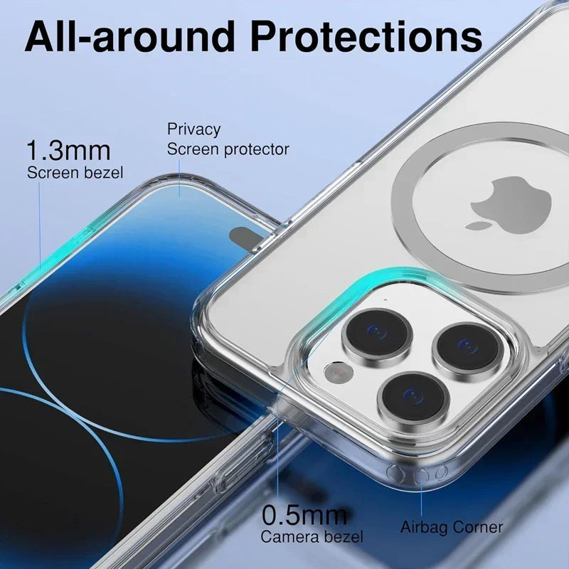 MagSafe Magnetic Clear iPhone Case