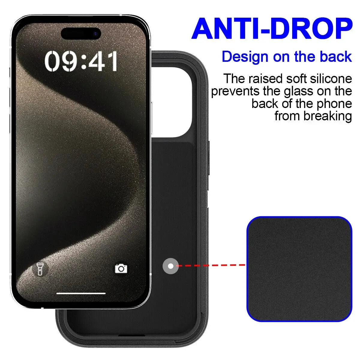 Military Grade 3-in-1 iPhone Case