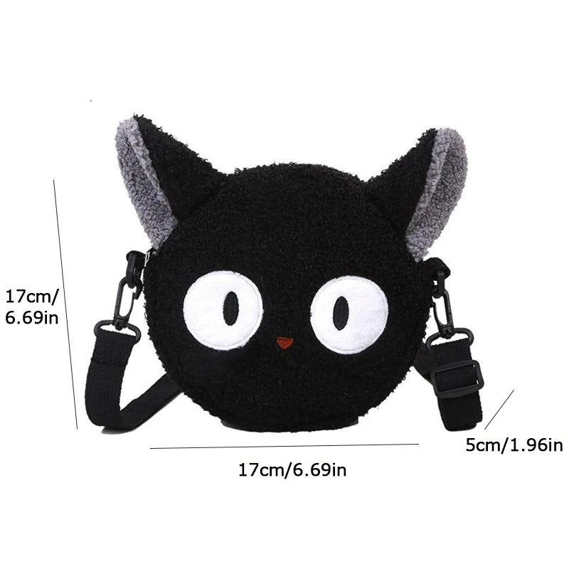 Kawaii Cartoon Plush Crossbody Bag